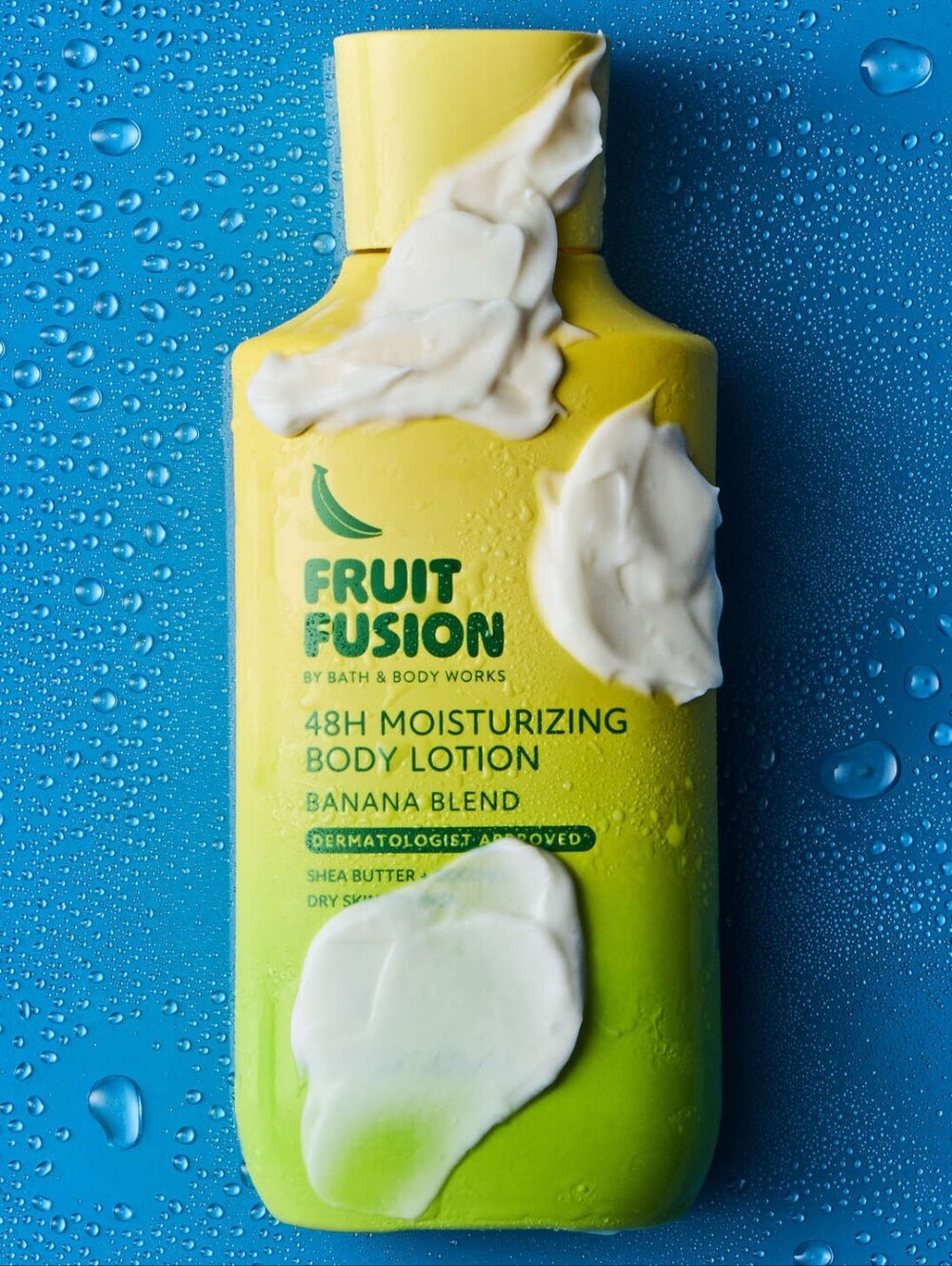 Bath & Body Works Fruit Fusion Banana Blend Body Lotion 8oz NEW RARE
